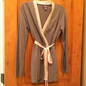 3 for $30 Short gray robe - maternity